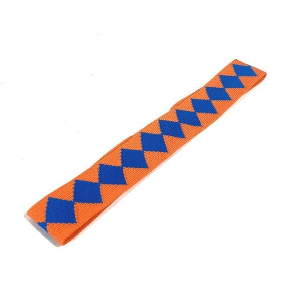 PRADA headband hair accessories hair band cotton Orange/blue main image 5